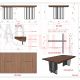 Layout Sketchup - Bàn Ăn 1